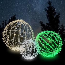 Foldable LED Commercial Spheres