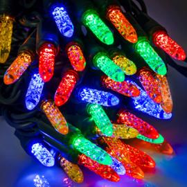 Multicolored LED Christmas Lights