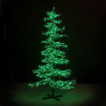 9' Ice Sculpture Christmas Tree - Green