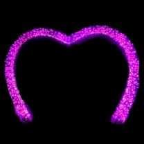 12' LED Heart Photo Op Display - Pink Twinkle