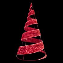 20’ 3D Spiral Tree – Red