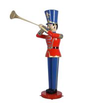 6' Toy Soldier w/Trumpet