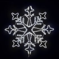 36" Aspen Snowflake - Pure White 1