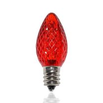 C7 SMD LED Retrofit Bulb - Red - Pro Christmas™ - Bag of 25