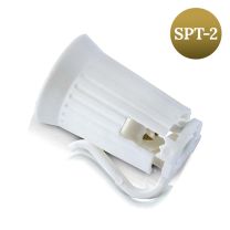 C7 Extra Socket, White, SPT-1 - Bag of 25