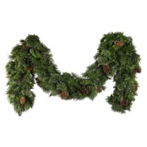 9' x 14" Mixed Pine Garland