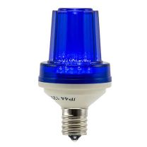 SMD LED Strobe Lamp - C9 Base - Minleon - Blue