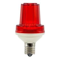 SMD LED Strobe Lamp - C9 Base - Minleon - Red