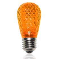 S14 SMD LED Retrofit Bulb - Amber/Orange - Minleon - Bag of 10