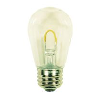 S14 LED U Shape Flexible Filament Bulb - Pro Christmas™ - 2600 Warm White – E26 Base - Box of 6