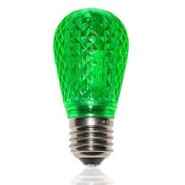 S14 SMD LED Retrofit Bulb - Green - Minleon - Bag of 10