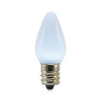 C7 SMD LED Retrofit Bulbs - Frosted Smooth - Cool White - Pro Christmas™ - Bag of 25