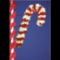 Double Frame Candy Cane Pole Mount