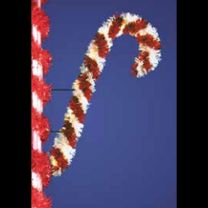 Single Frame Candy Cane Pole Mount