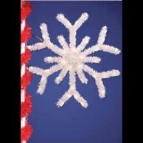 4' Snowflake Pole Mount 