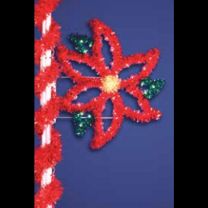 Single Poinsettia Pole Mount