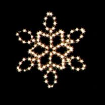 5' Winterfest Snowflake Pole Mount