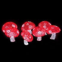 3D Amanita Mushroom 4'