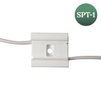 Cord Connector Plug - SPT-1 White - Available in Bags/Cases of 5, 50 and 1000