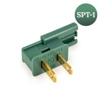 18/2 Male Slide On Vampire Plug, SPT-1,  Green - Available in Bags/Cases of 5, 50 and 1000