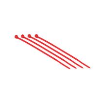 4" Red Zip Ties - Bag of 100