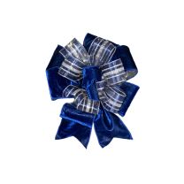 Bow for 36" Wreath - Sapphire Sky 