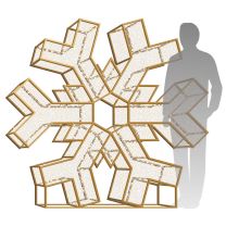 6' LED Snowflake Icon - Radiant - Warm White