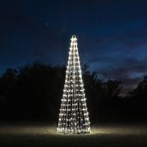 15' Tree of Lights - Cool White