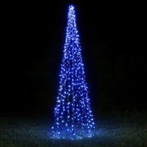 12' Standard Tree of Lights - Blue