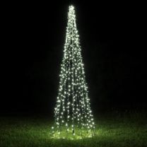 12' Standard Tree of Lights - Pure White