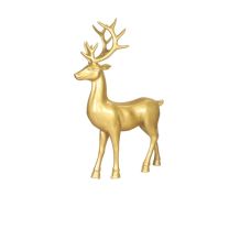 6' Standing Stag - Gold