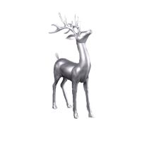 5.6' Standing Reindeer - Silver
