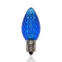 C7 SMD LED Retrofit Bulb - Twinkle - Blue - Pro Christmas™ - Bag of 25