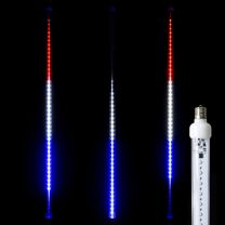 36" LED Falling Snow Tube - Red