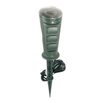 3 Outlet Photocell Ground Stake - Green