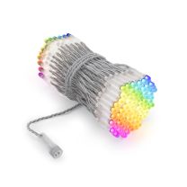Twinkly Pro - RGB Capsule - 250 Lights - 4" Spacing - Transparent Wire - Single Line