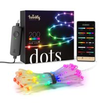 Twinkly RGB - Dots - 200L - Transparent Wire
