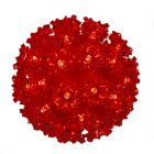 Pro Christmas™ 6" Sphere - 50L - Red