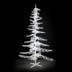 12' Ice Sculpture Christmas Tree - Pure White