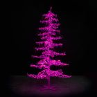 7' Ice Sculpture Christmas Tree - Pink