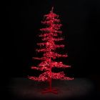 11' Ice Sculpture Christmas Tree - Red