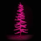 9' Ice Sculpture Christmas Tree - Pink