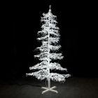 9' Ice Sculpture Christmas Tree - Pure White