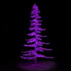 11' Ice Sculpture Christmas Tree - Purple