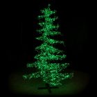 7' Ice Sculpture Christmas Tree - Green