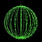 30" Foldable Sphere - LED Micro-Drop - Green - Consumer Grade