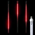 24" LED Falling Snow Tube - Red - Pro Christmas™