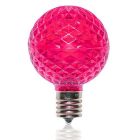 G50 SMD LED Retrofit Bulb - Pink - C9 Base - Minleon - Bag of 10