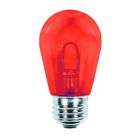 S14 LED U Shape Flexible Filament Bulb - Pro Christmas™ - Red – E26 Base - Box of 6