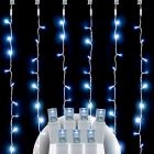 20 Light Pure White 5MM Curtain Lights